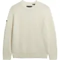 Superdry Superdrytil mænd. M6110696A Chunky Raglan vintertrøje i beige (S), Casual, Polyester, Bæredygtig