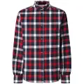 Pepe Jeans Pepe Jeanstil kvinder. PL3051311 Bluse Miya rød (S), Casual, Bomuld, Lange ærmer