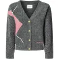 Pepe Jeans Pepe Jeanstil kvinder. PL7000038 Cardigan Cecily grå (L), Casual, Akryl