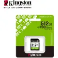 Kingston 512gb Sdxc Canvas Select Plus Gen3 150 Mb/s C10 Uhs-i U3 V30 Hukommelseskort