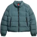Superdry Superdrytil kvinder. W5012006A Sports Puffer Jacket blå (XS), Casual, Polyester