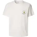 Pepe Jeans Pepe Jeanstil mænd. PM5010096 Thompson T-shirt hvid (L), Casual, Bomuld, Korte ærmer