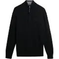 Superdry Superdrytil mænd. M6110688A Sort uldtrøje (L), Casual, Bomuld