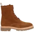 Alpe Alpetil kvinder. 261011 Militare Baby Silk ankelstøvler i læder, brun (40), Fast, Blonder, Lynlås, Casual
