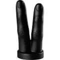 BUTTR Victory - dobbelt finger anal dildo (sort)