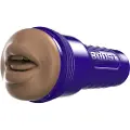 Fleshlight Boost Blow - realistisk mund masturbator (brun)