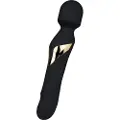 Dorcel Dual Orgasms Gold - 2i1 masserende vibrator (sort)