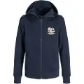Jack & jones Logohood 2col Sweatshirt Med Lynlås