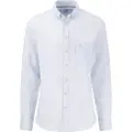 Fynch&Hatton 15046160 Linen Fine Stripe Skjorte Med Lange ærmer