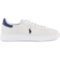 Ralph Lauren Polo Ralph Laurentil mænd. 809961180001 Bedford lædersko hvid (45), Fast, Blonder, Casual