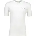 Gant Ganttil mænd. 2044017 Grafisk T-shirt hvid (3XL), Casual, Bomuld, Korte ærmer