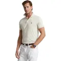 Ralph Lauren Polo Ralph Laurentil mænd. 710713130002 Custom Slim Fit poloshirt i blød bomuld, hvid (XL), Casual, Korte ærmer