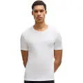 Hugo Boss BOSStil mænd. 50475284 Pakke med 3 RN 3P Classic hvide T-shirts (S), Casual, Bomuld, Korte ærmer