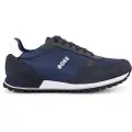Hugo Boss BOSStil mænd. 50498133 Parkour-sko i marineblå (43), Fast, Blonder, Casual