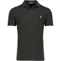 Ralph Lauren Polo Ralph Laurentil mænd. 710782592001 Sort poloshirt i piqué (M), Casual, Bomuld, Korte ærmer
