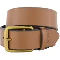 Ralph Lauren Polo Ralph Laurentil mænd. 405913732002 Sadelskindsbælte brun (34), Casual, Klassisk, Læder