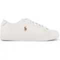 Ralph Lauren Polo Ralph Laurentil mænd. 816785025004 Lonwoord lædersko hvid (41), Fast, Blonder, Casual