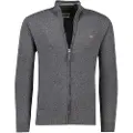 Gant Superfine Lambswool Trøje Med Lynlås