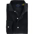 Ralph Lauren Polo Ralph Laurentil mænd. 710P00518011 Custom Fit fløjlsskjorte sort (S), Casual, Bomuld, Lange ærmer