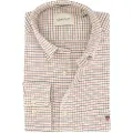 Gant Ganttil mænd. 3240255 Tattersall Classic Regular Fit ternet Oxford-skjorte hvid (XXL), Casual, Lange ærmer, Økologisk bomuld, Bæredygtig