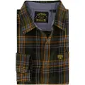 Superdry Superdrytil mænd. M4010727A Grøn skovhugger-skjorte (XL), Casual, Bomuld, Lange ærmer