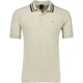Boss green BOSStil mænd. 50538176 Paddy beige poloshirt (XXL), Casual, Bomuld, Korte ærmer