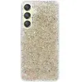 Mtp Products Samsung Galaxy S24 Glitter Flakes TPU Cover - Guld