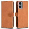 Mtp Products Motorola Moto G34 Pung Taske med Magnetisk Lukning - Brun
