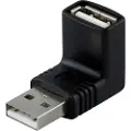 Deltaco USB adapter A ha-A hu vinklet