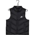 Nike Sportswear All Day Play Therma-FIT-dynevest med løs pasform til større børn - sort