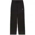 Puma Class High-Waist Straight Pants Women, Clothing, Black, XS