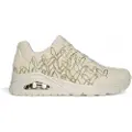 SKECHERS Skecherstil kvinder. 177975 Sneakers Uno Golden Heart hvid (42), Fast, 3-5 cm, Blonder, Casual