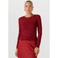 Y.A.S Yascara Blonde Top Med Lange Ærmer