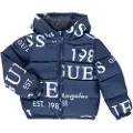 GUESS Dynejakker Guess OVERSIZE HOODED LS PUFFER barn 8 ans