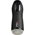 PDX Suck-O-Matic - genopladelig, automatisk masturbator (sort)