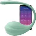 Satisfyer Smooth Petal - smart vibratoræg (grøn)