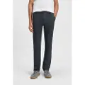 Hugo Boss BOSStil mænd. 50542977 Navy Slim Chino-bukser (30/34), Casual, Syntetisk, Blå