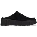 Clarks Clarkstil kvinder. 26183008 Torhill Mule Leather Clogs sort (41.5), Læder, Fast, 1-3 cm, Ingen, Casual