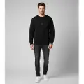 Hugo Boss BOSStil mænd. 50543859 Sweatshirt Future sort (XXL), Casual, Bomuld