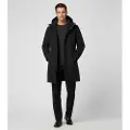 Boss green BOSStil mænd. 50544563 Hexatech Parka sort (XL), Casual, Polyester