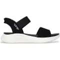 SKECHERS Skecherstil kvinder. 119804 Slip-ins Ultra Flex 3.0 Summerville sorte sandaler (40), 3-5 cm, Ingen, Casual