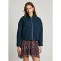 Pepe Jeans Pepe Jeanstil kvinder. PL402467 Jakke Daniella navy (M), Casual, Bomuld, Blå