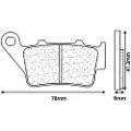 Cl Brakes 2353rx3 Sintrede Bremseklodser