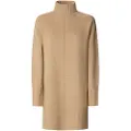 Pepe Jeans Pepe Jeanstil kvinder. PL9537714 Carola-kjole (S), Beige, Casual, Polyester, Lange ærmer