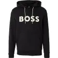 Hugo Boss BOSStil mænd. 50551457 Soody Zone sweatshirt sort (M), Casual, Bomuld