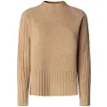 Pepe Jeans Pepe Jeanstil kvinder. PL7000056 Cherice beige trøje (XS), Casual, Polyester