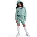 Nike Sportswear Club Fleece-shorts (13 cm) i french terry til større børn (piger) - grøn