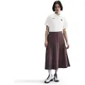 Nike FFF Relaxed Nike One Dri-FIT-fodboldtrøje med korte ærmer til kvinder - brun