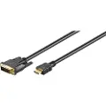 Goobay HDMI - DVI-D - 3m - Sort