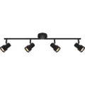 Nordlux - Loftslampe Boston 4-skinne - Sort - Spotlights - - Homeroom